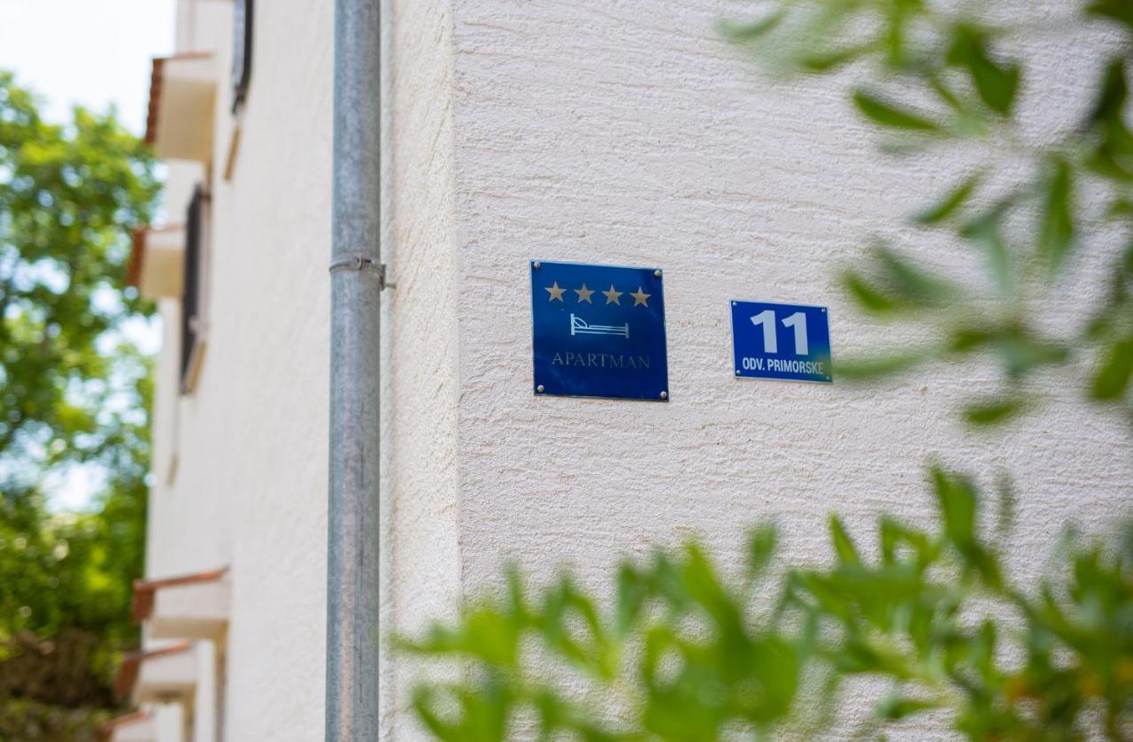 Apartman Mihael Малинска Экстерьер фото